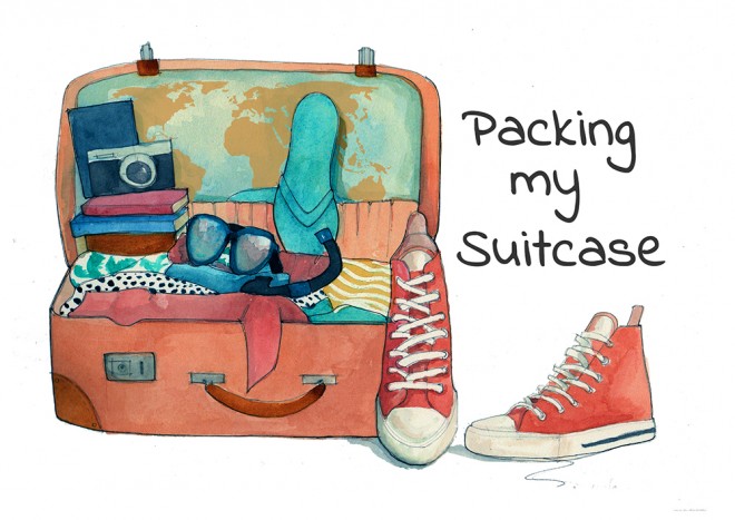 Packing my Suitcase, por Allane Milliane