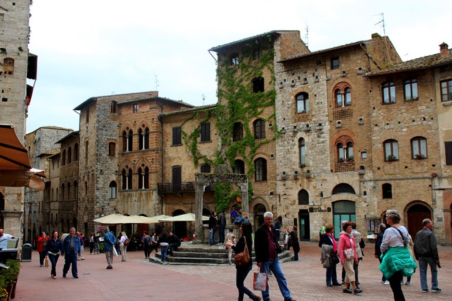 San Gimignano, Itália.