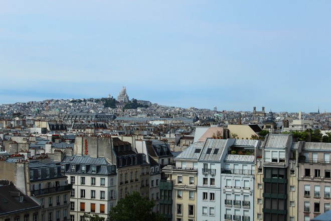 Vista do Centro Pompidou, Paris