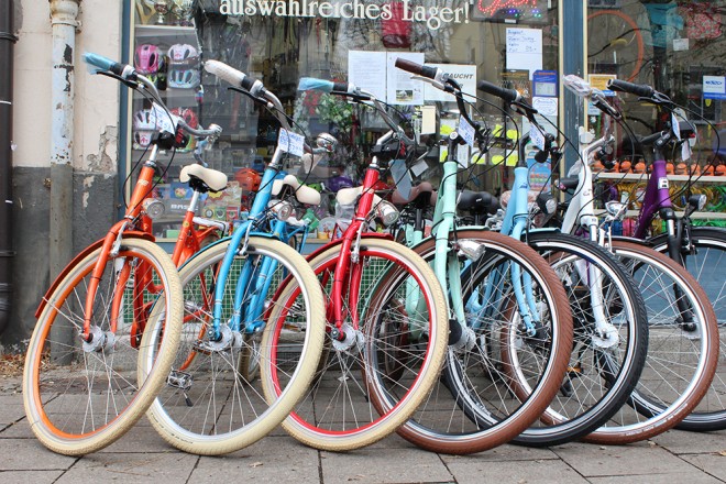 Bicicletas em Munique