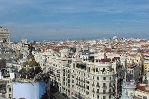 Madrid vista de cima