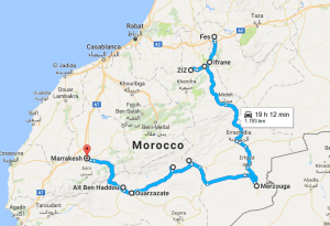 De Fès à Marrakesh pelo Deserto do Saara