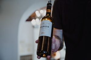 Prova de vinho Paros, Grécia